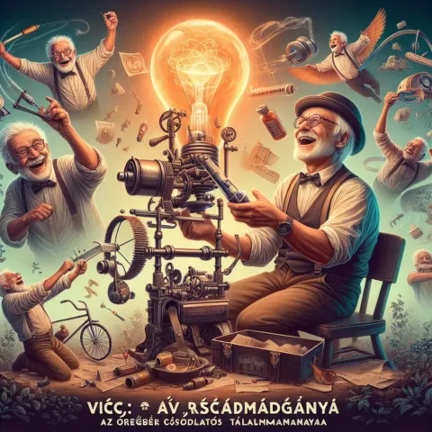 Vicc: Az Öregember Csodálatos Találmánya…