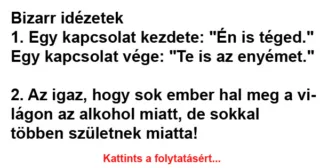 Vicc: Bizarr idézetek