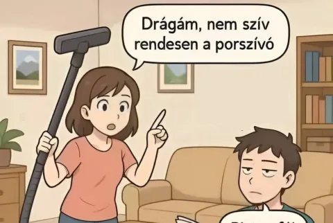 Vicc: Drágám, nem szív…