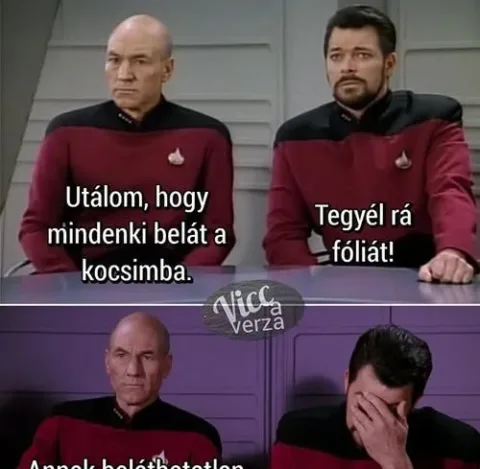 Vicc: Utálom, hogy mindenki