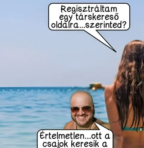 Vicc: Regisztráltam egy társkereső oldalra…