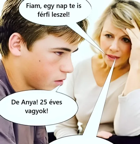 Vicc: Fiam, egy nap…