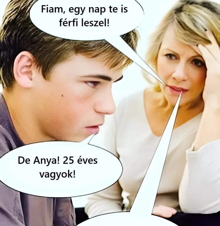 Vicc: Fiam, egy nap… Vicc: Fiam, egy nap…