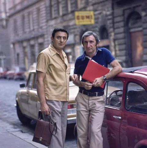 1979.  Avar István és Garas Dezső.
Keleti Éva felvétele