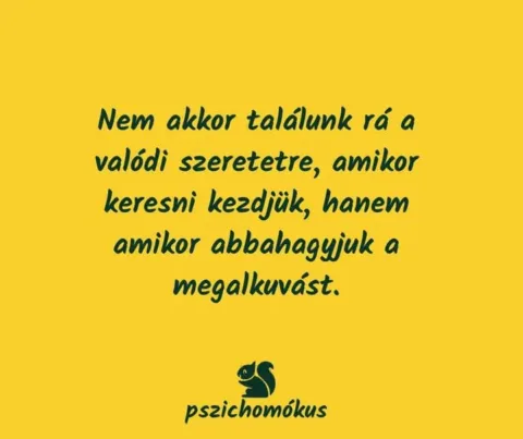 A valódi szeretet nem válasz a keresésre, hanem következmény. A pillanat, amikor…