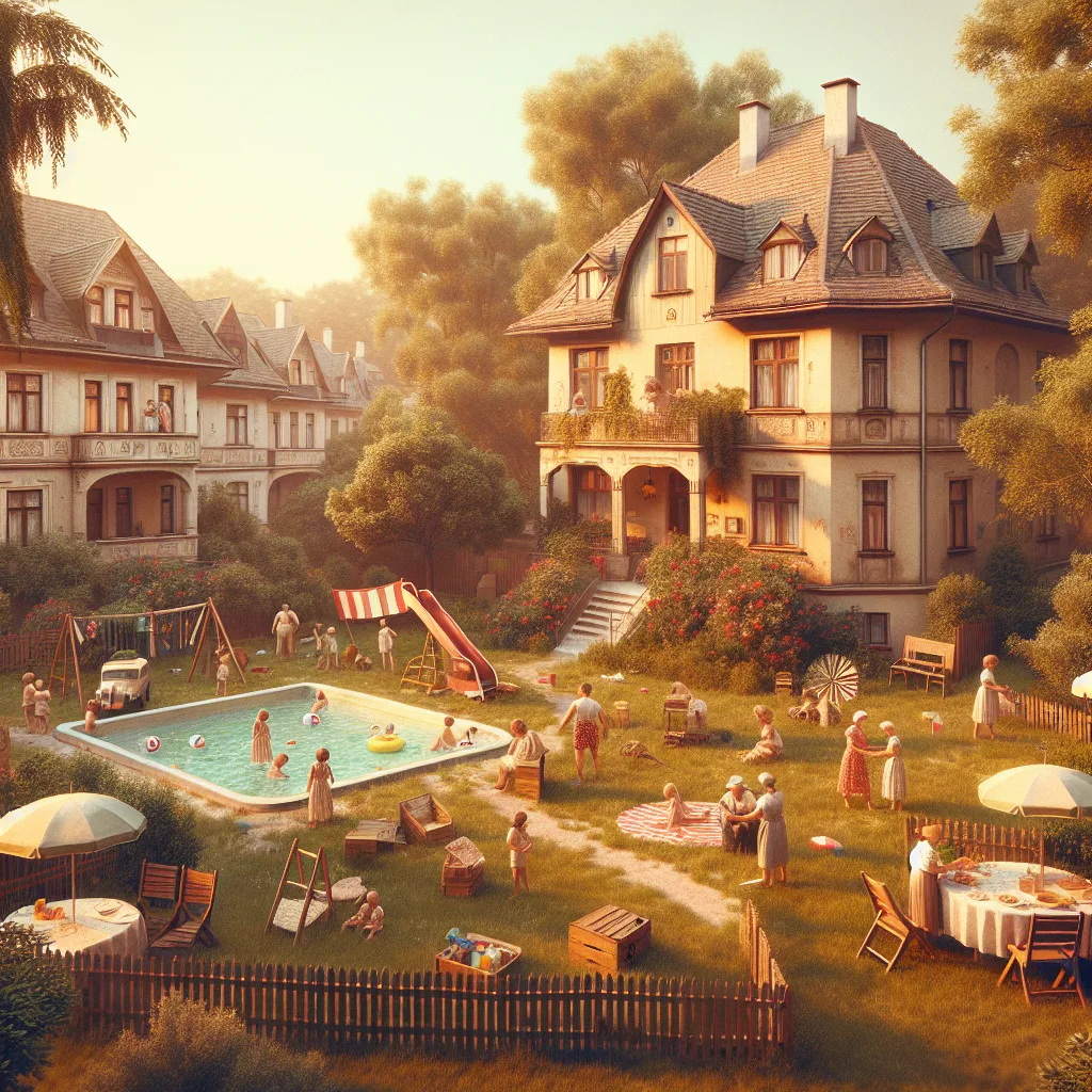 Retró lakótelep: egy múltidéző nyári kaland A múlt színei: Nyár a retro lakótelepen