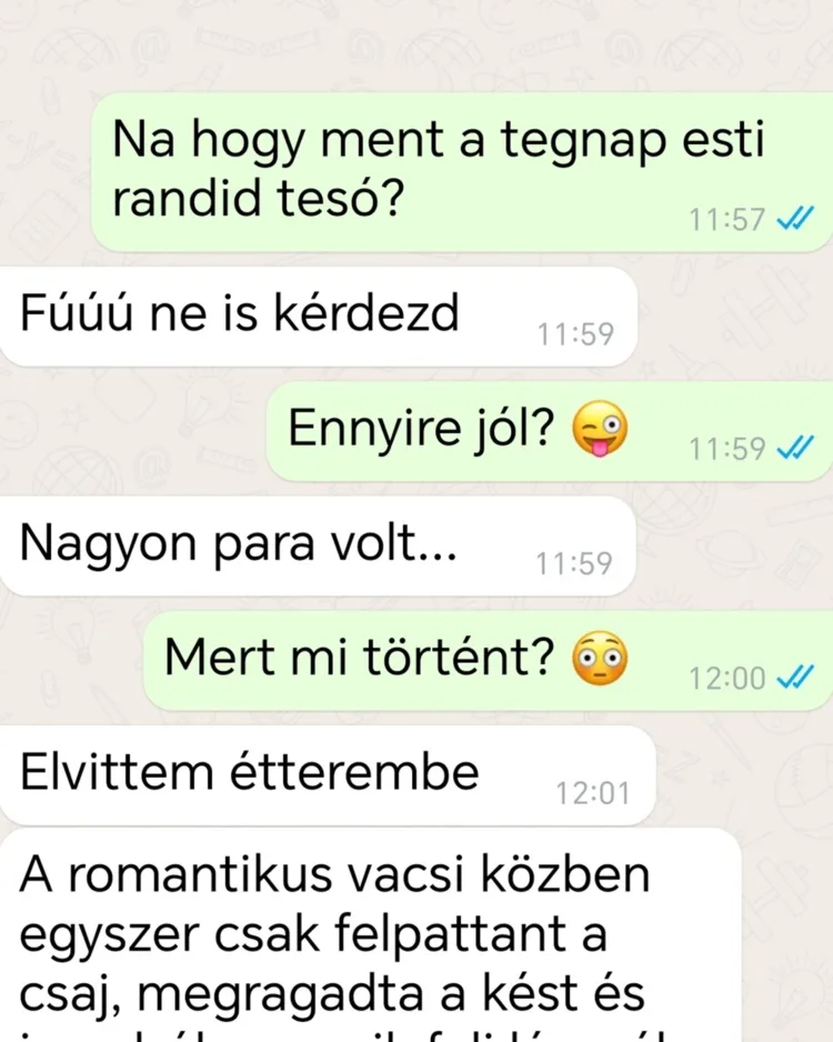 Vicc: 13 első randi, ami beégett az emlékezetbe Vicc: 13 első randi, ami beégett az emlékezetbe