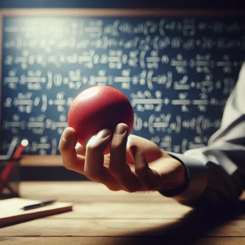 Vicc: Adnak egy-egy piros gumilabdát egy matematikusnak, egy…