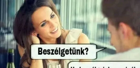 Vicc: Beszélgetünk?