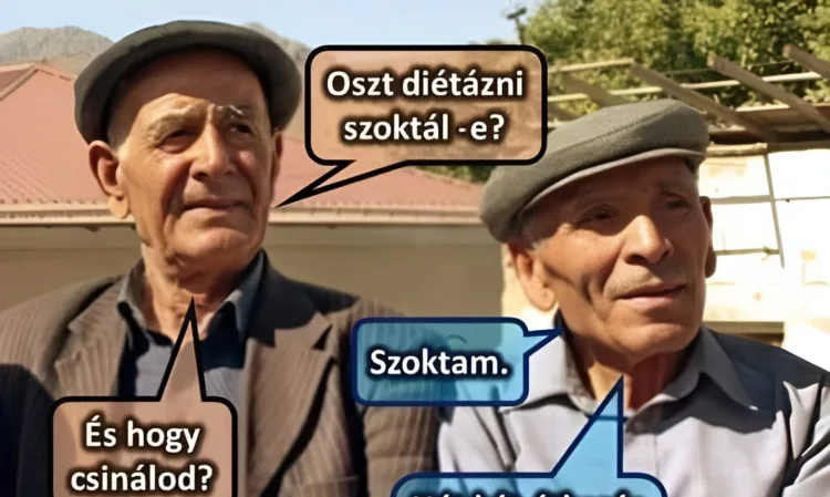 Vicc: Diétázni szoktál-e? Vicc: Diétázni szoktál-e?