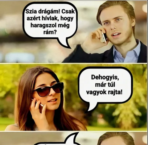 Vicc: Csak azért hívlak…
