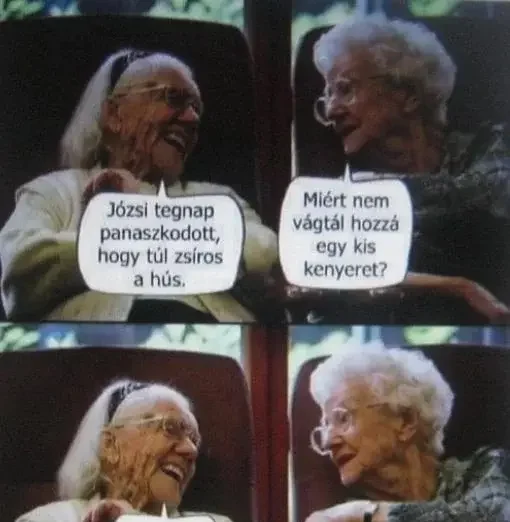 Vicc: Józsi tegnap panaszkodott…