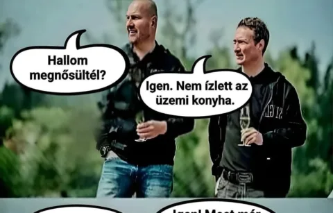 Vicc: Hallom megnősültél?
