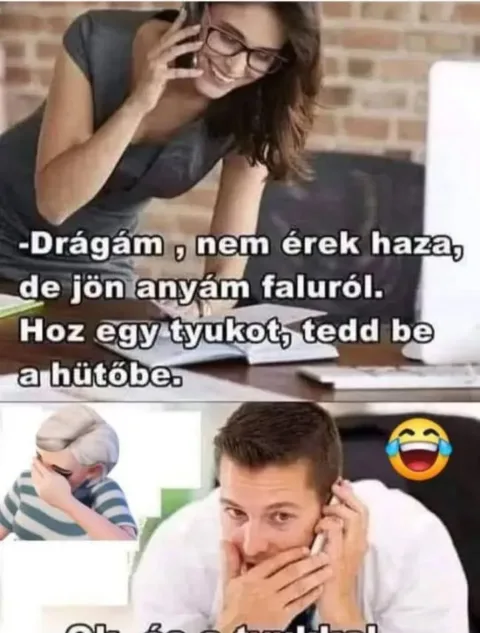Vicc: Nem érek haza