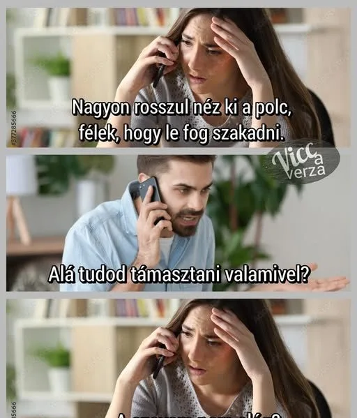 Vicc: Nagyon rosszul néz ki…
