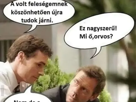 Vicc: A volt feleségemnek…