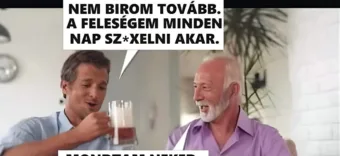 Vicc: Nem bírom tovább