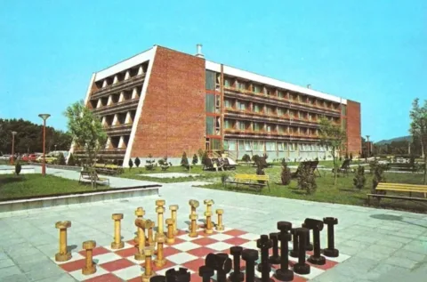 1986. Harkány, Mezőgazdasági termelőszövetkezet Gyógyüdülője.
MaNDA
 #RK1749554022