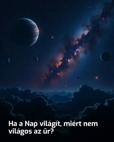 Ha a Nap világít, miért nem világos az űr? Ha a Nap sugároz, miért nem ragyog az űr?