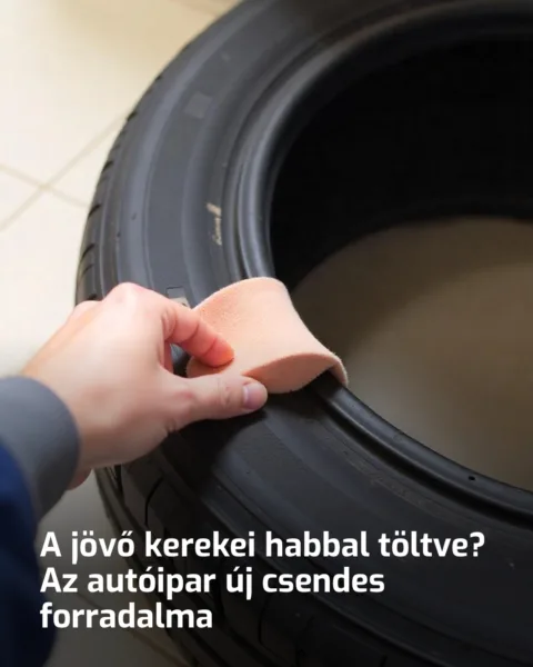 Habszivacs a gumiabroncsban – zajcsökkentő trükk vagy marketingfogás? Szivacs a gumiabroncsban – csendes útitárs vagy felesleges költség?