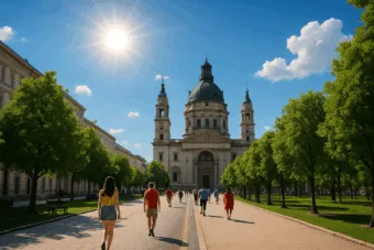 Időjárás Magyarországon holnap: Hőségriasztás és rekordmeleg több városban