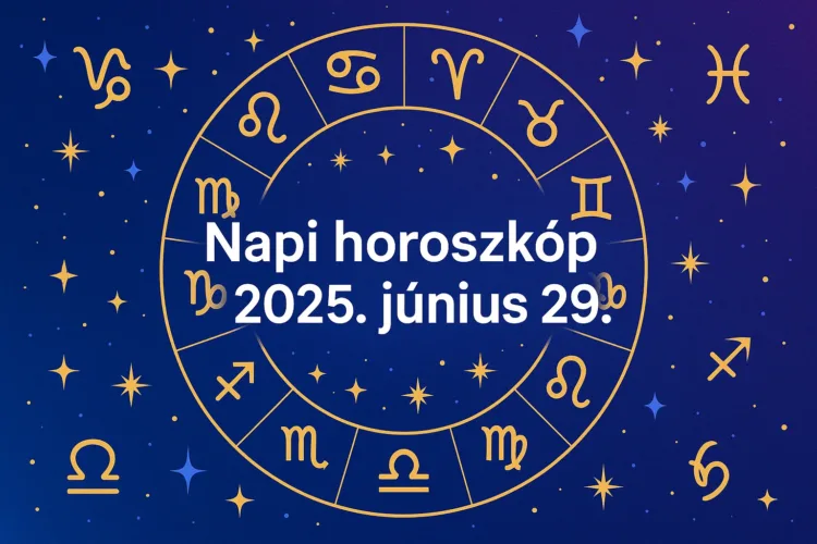 Napi horoszkóp – Június 29. A megérzések ma három jegy életét mozdítják előre Napi horoszkóp – Június 29.: A megérzések ma három jegy életét mozdítják előre
