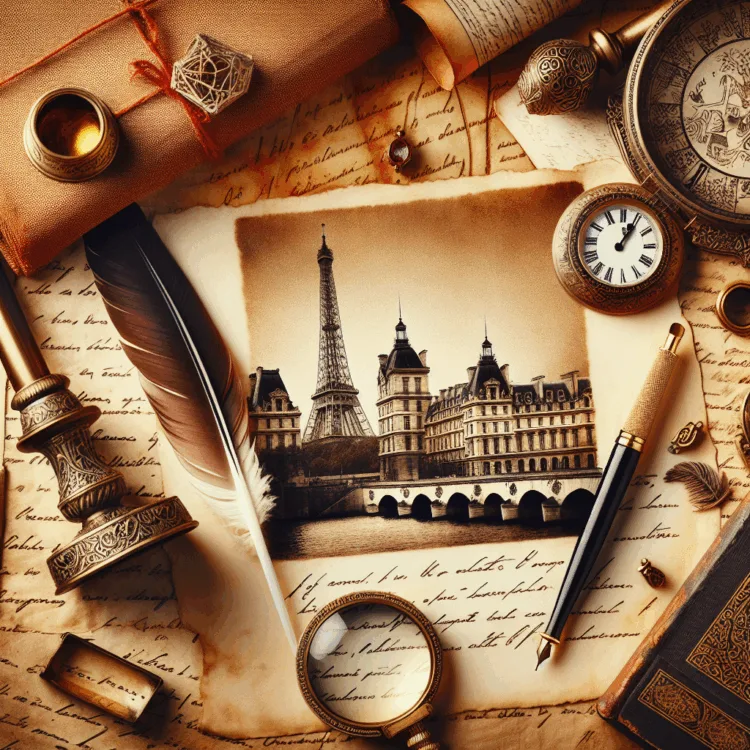 Vicc: Sherlock Holmes szülőatyja, Sir Arthur Conan Doyle egyszer Franciaországban…