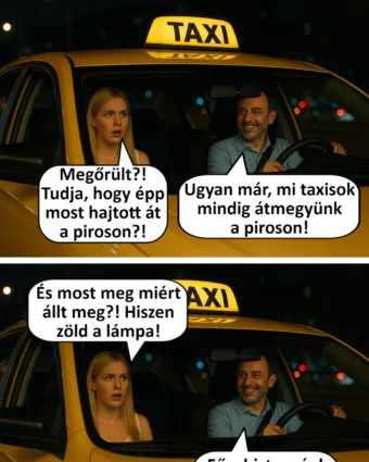 13 különös eset a taxis életből és a szokatlan utasélmények világából