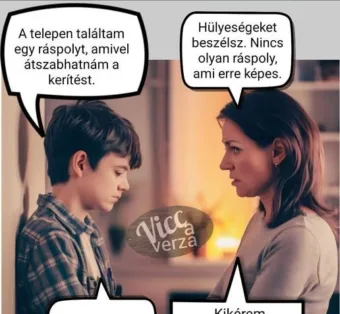 Vicc: A telepen találtam egy…
