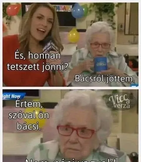 Vicc: Honnan tetszett jönni?