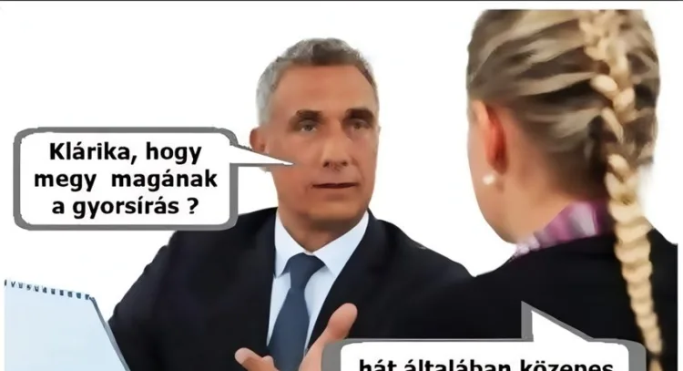 Vicc: Hogy megy magának a…