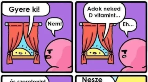Vicc: Gyere ki!