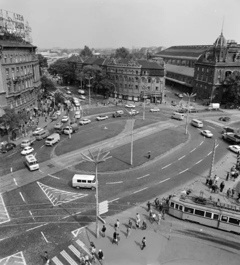 1960-as évek. Bp., Nyugati (Marx) tér.
FORTEPAN
 #RK1751700604