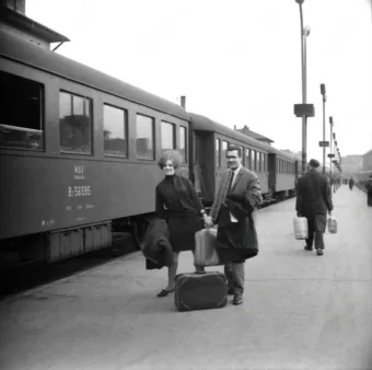1967.  Budapest-Déli pályaudvaron.
Horling Róbert felvétele
 #RK1753427103