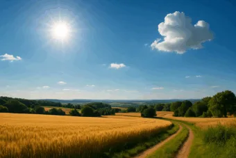 Holnapi időjárás: Forró nap jön Magyarországon – készüljön fel!