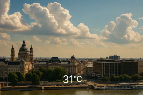 Holnapi időjárás – 2025. július 13.: Változékony égbolt, helyenként erős felmelegedés