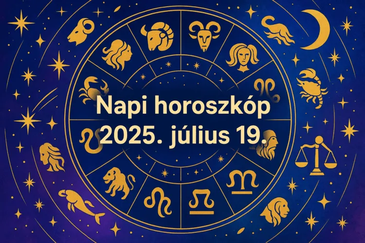 Napi horoszkóp – 2025. július 19.: Ezek a jegyek ma könnyedén teremtenek kapcsolatot