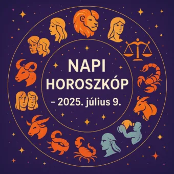 Napi horoszkóp – 2025. július 9.: Három csillagjegy különleges figyelmet kap ma
