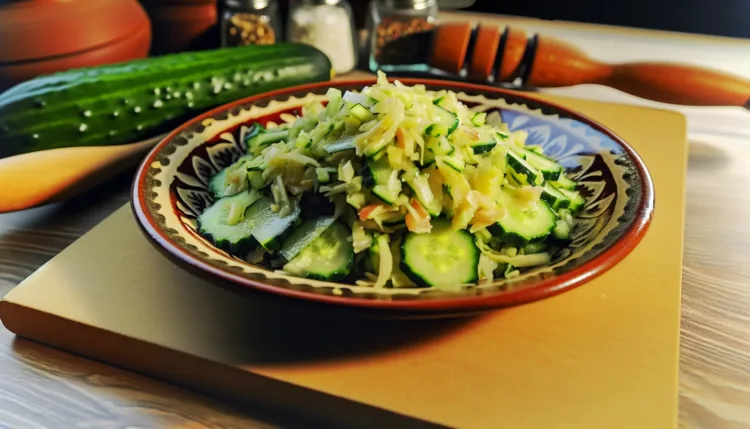 Uborkasaláta recept – Friss és ízletes köret, ami minden asztalon Uborkasaláta recept – Friss és ízletes köret, ami minden asztalon megállja a helyét