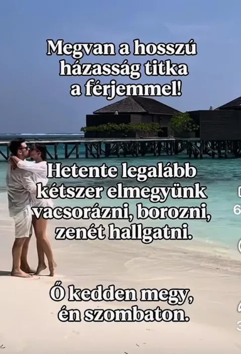 Megvan a hosszú házasság titka a férjemmel!