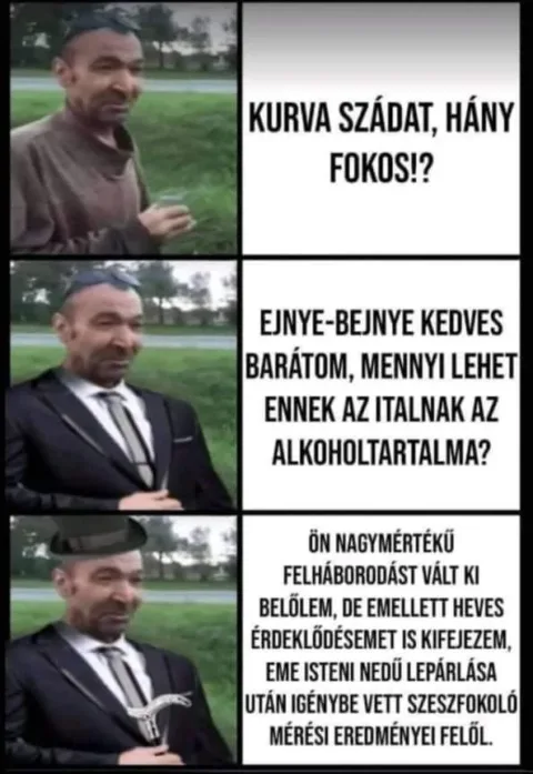 k*rva szádát, hány fokos!?