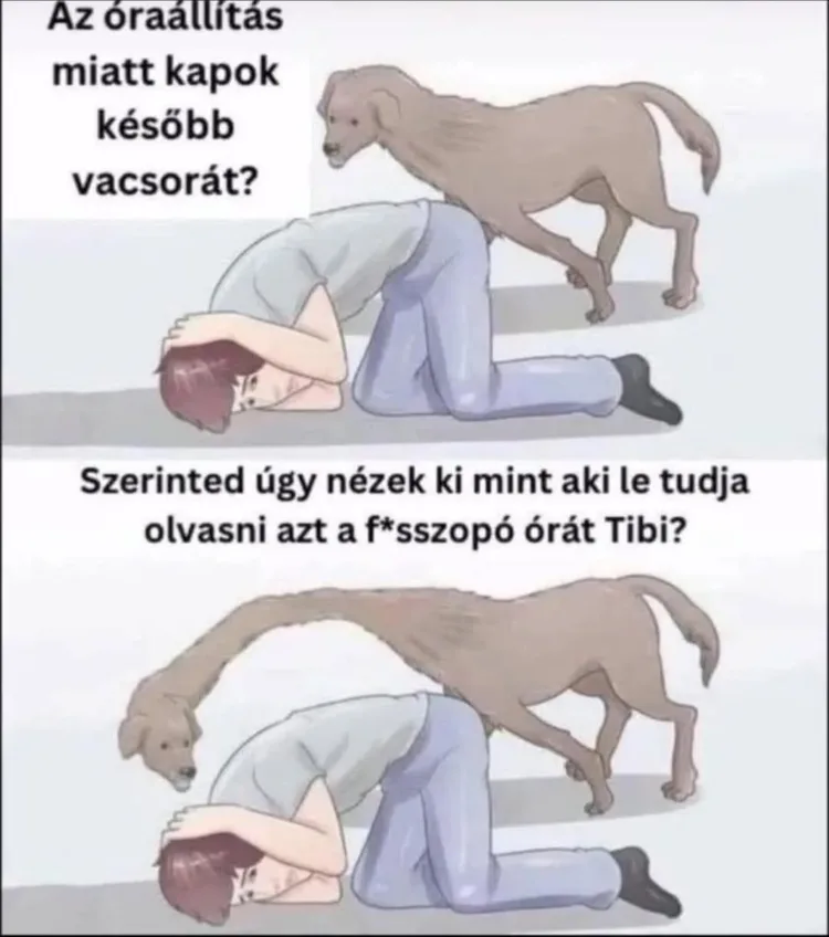 Az óraállítás miatt kapok később vacsorát? Az óraállítás miatt kapok később vacsorát?