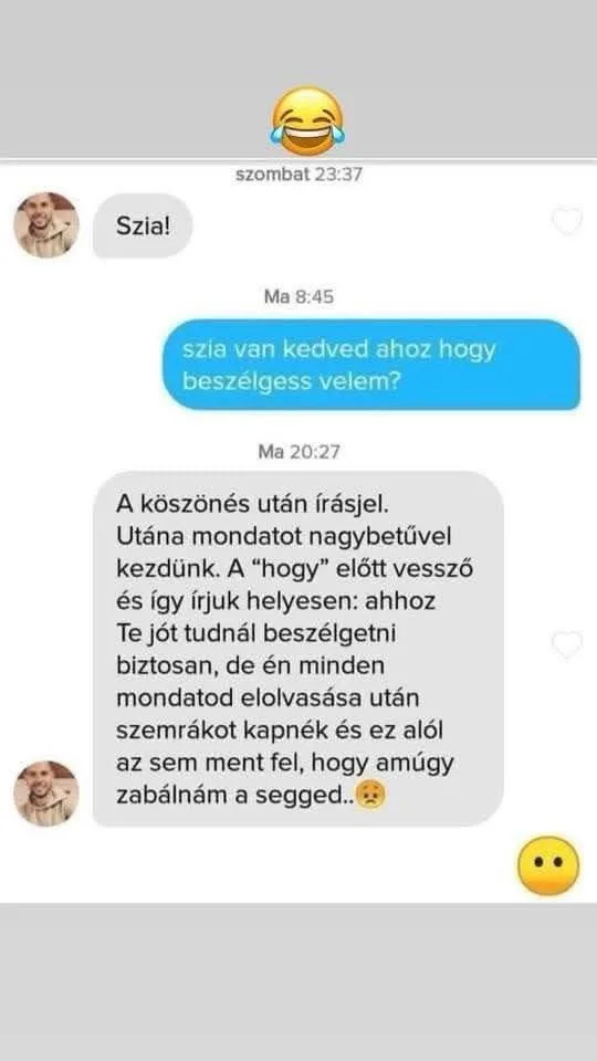 Szia van kedved ahhoz hogy beszélgess velem? Szia van kedved ahhoz hogy beszélgess velem?