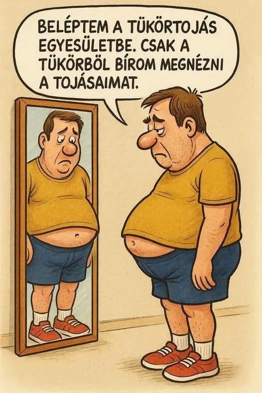 Beléptem a tükörtolás egyesületbe. Csak a tükörből bírom megnézni a tojásaimat. Beléptem a tükörtolás egyesületbe. Csak a tükörből bírom megnézni a tojásaimat.