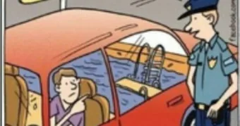 Vicc: A nap vicce: Egy idősebb nőt megállítanak gyorshajtásért