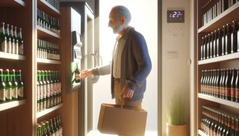 Vicc: A nyugdíjas bácsi bemegy a boltba, és kér egy üveg sört.