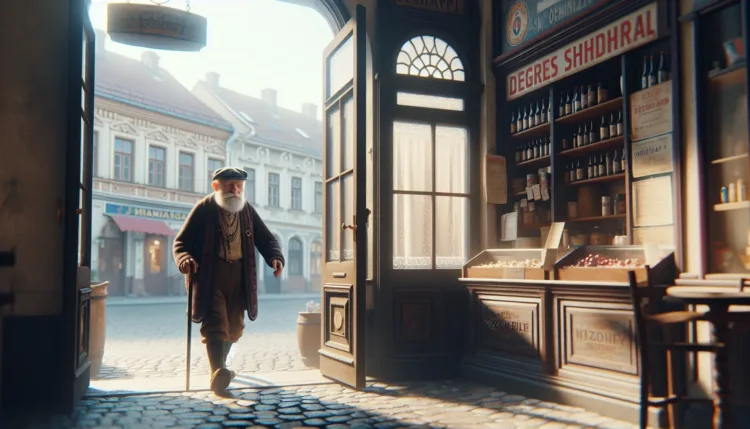 Vicc: A székely bácsi a városba megy, és bemegy a Vicc: A székely bácsi a városba megy, és bemegy a boltba.