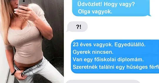 Vicc: Egy fiatal csaj ráírt a férjemre…. Ő pedig ezt Vicc: Egy fiatal csaj ráírt a férjemre…. Ő pedig ezt válaszolta neki…