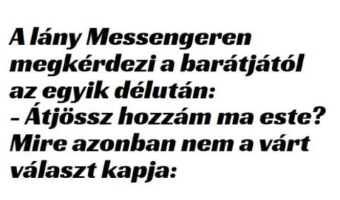 Vicc: Van esze a srácnak! :-) –