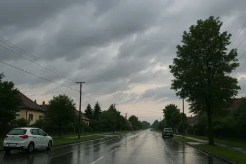 Viharos szél és záporok – ilyen lesz a holnapi időjárás (2025. július 09.)